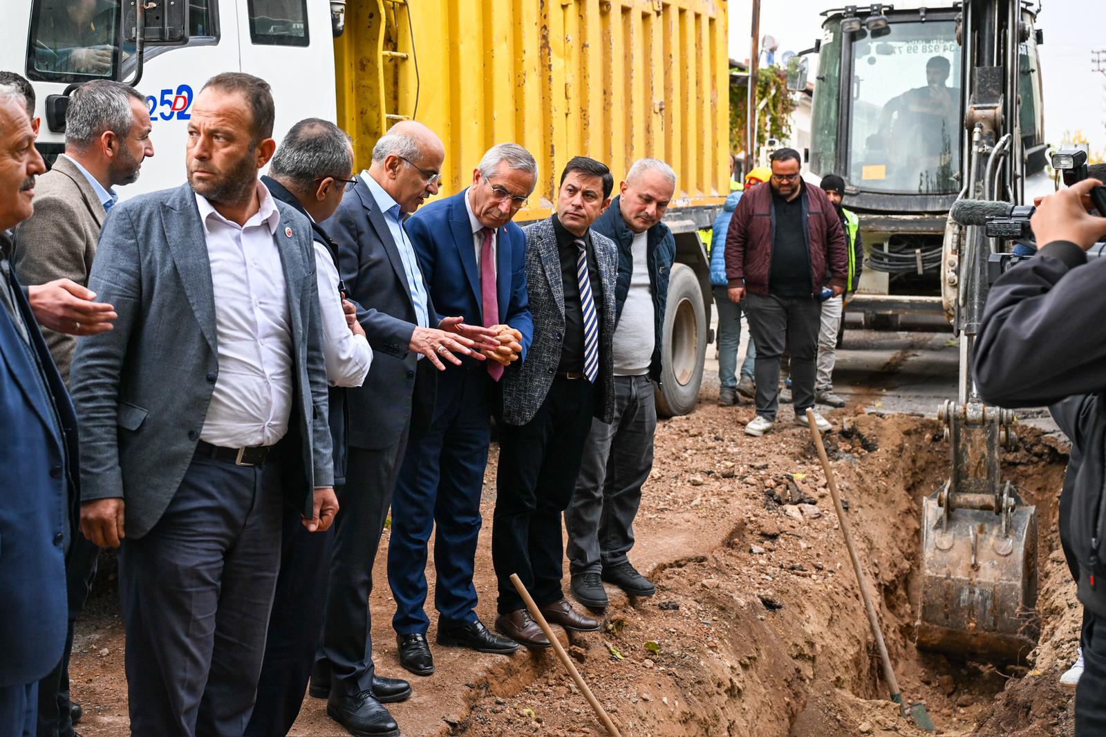 Büyükşehir Belediyesi Altyapı çalışmalarına aralıksız devam ediyor