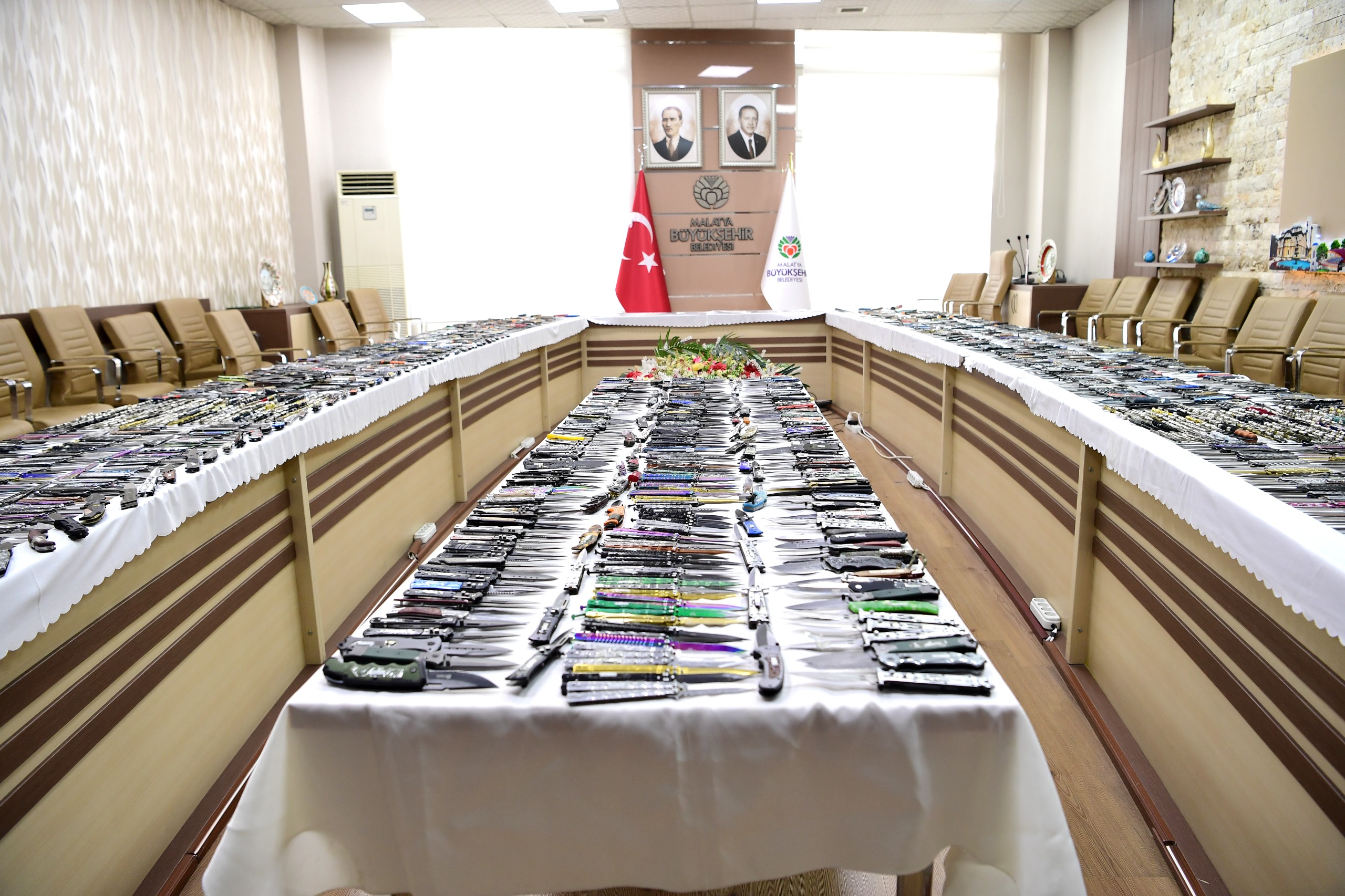 Büyükşehir Belediyesi Ekipleri Bir Yılda Yüzlerce Suç Aleti Ele Geçirdi