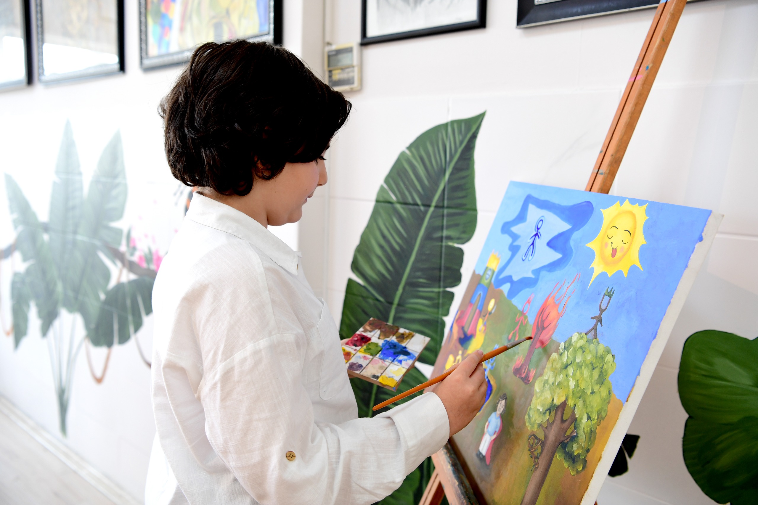 BÜYÜKŞEHİR SANAT MERKEZİ’NDE  FİLİZLENEN HAYAL KİTABA DÖNÜŞTÜ