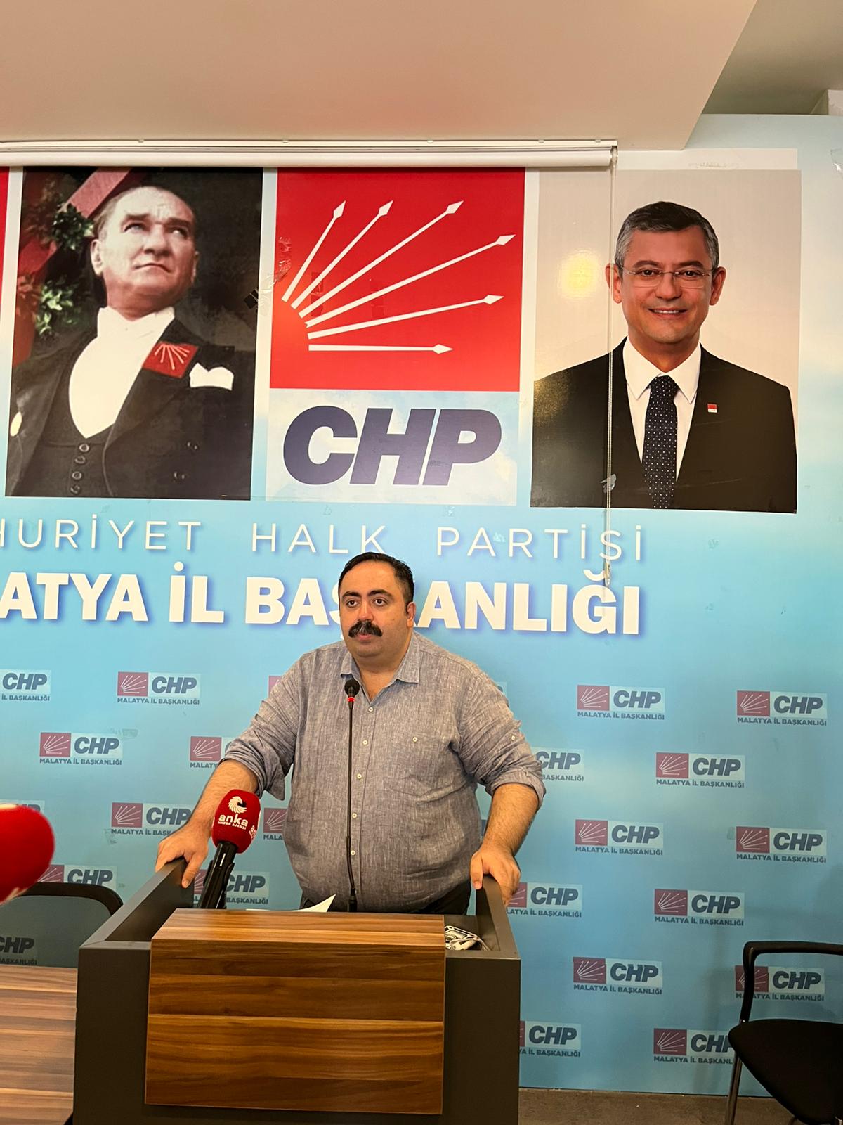 CHP İl Başkanlığından Basın Açıklaması