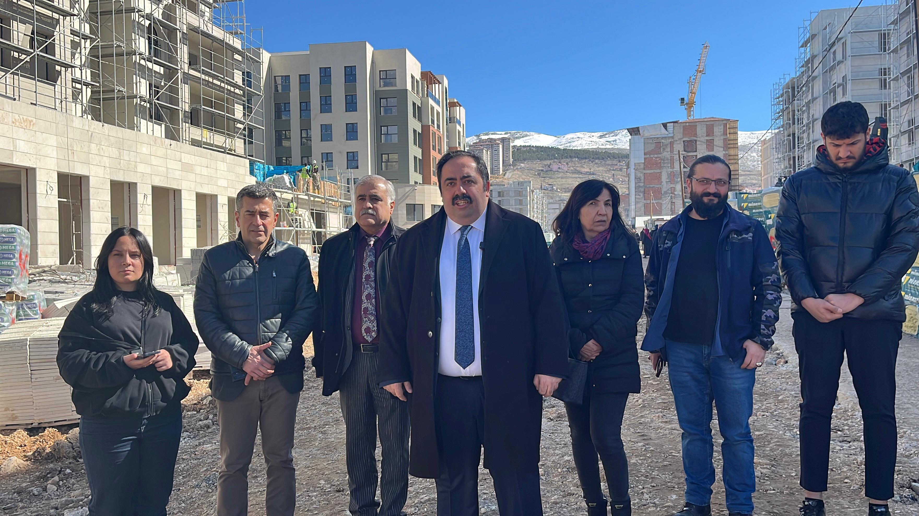 CHP Malatya İl Başkanı Barış Yıldız:"Fuzuli Caddesi'ndeki Mağduriyet Bir an Önce Giderilmeli"