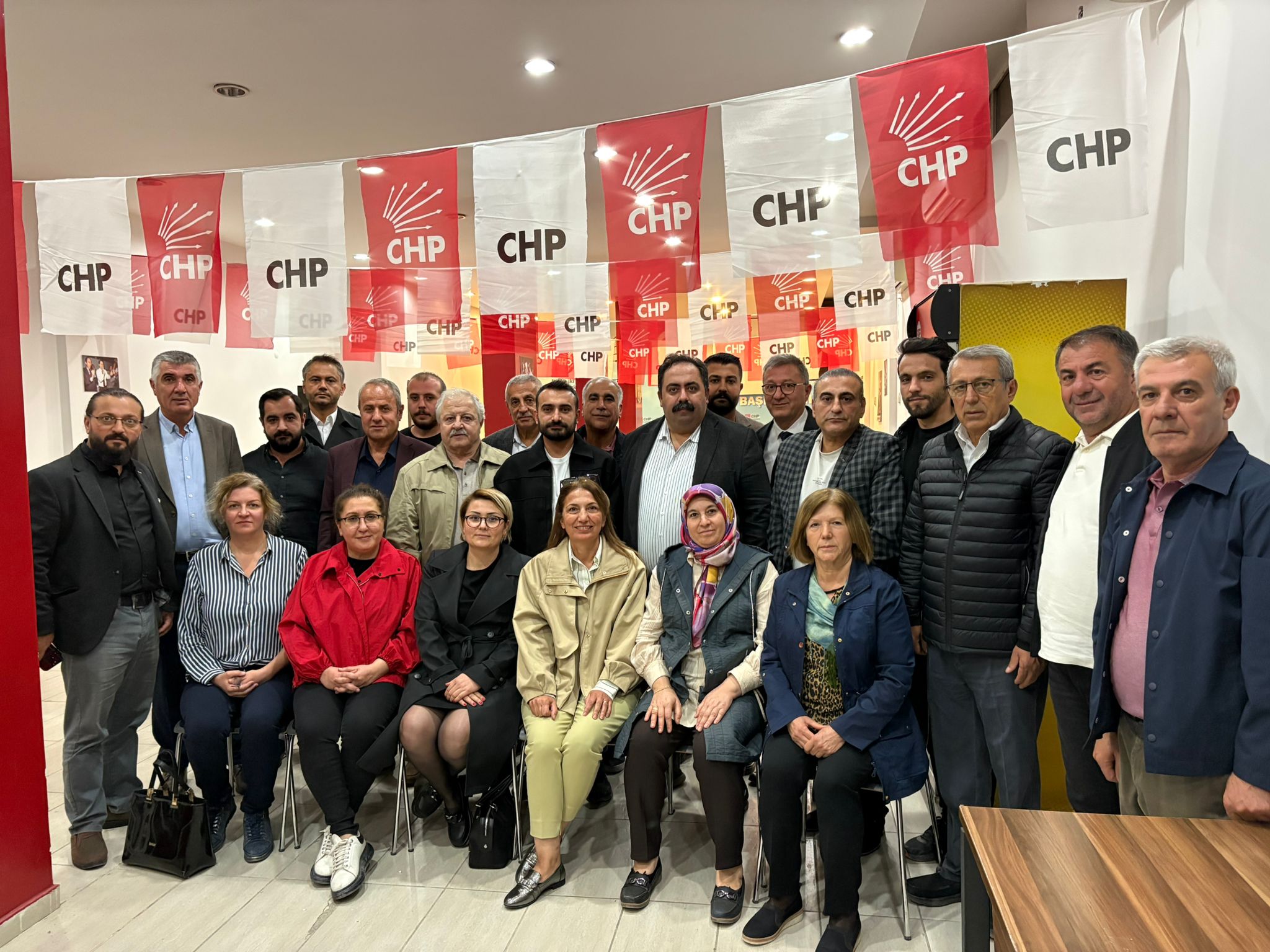 CHP Malatya İl Yönetim Dağılımını Gerçekleştirdi