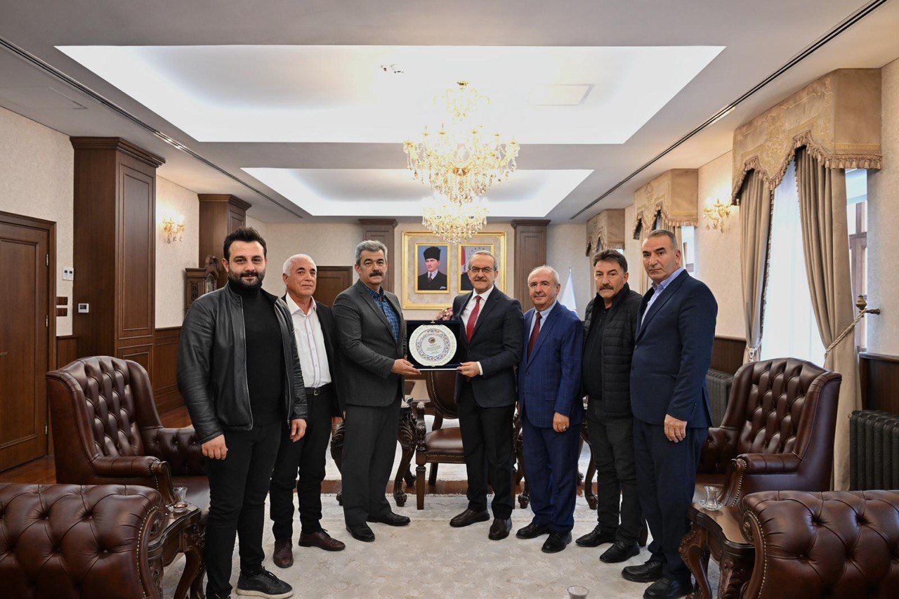 Drejanlılar Derneği'nden Vali Seddar Yavuz'a Teşekkür Ziyareti