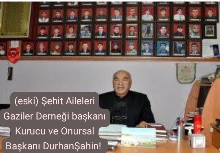 Duran Şahin'den Gaziler Günü Mesajı