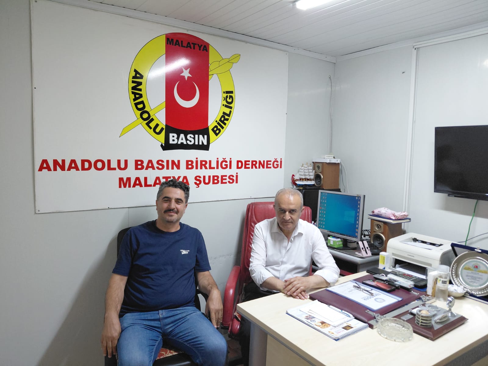 EMADDER'den Anadolu Basın Birliği Malatya Şubesine Ziyaret