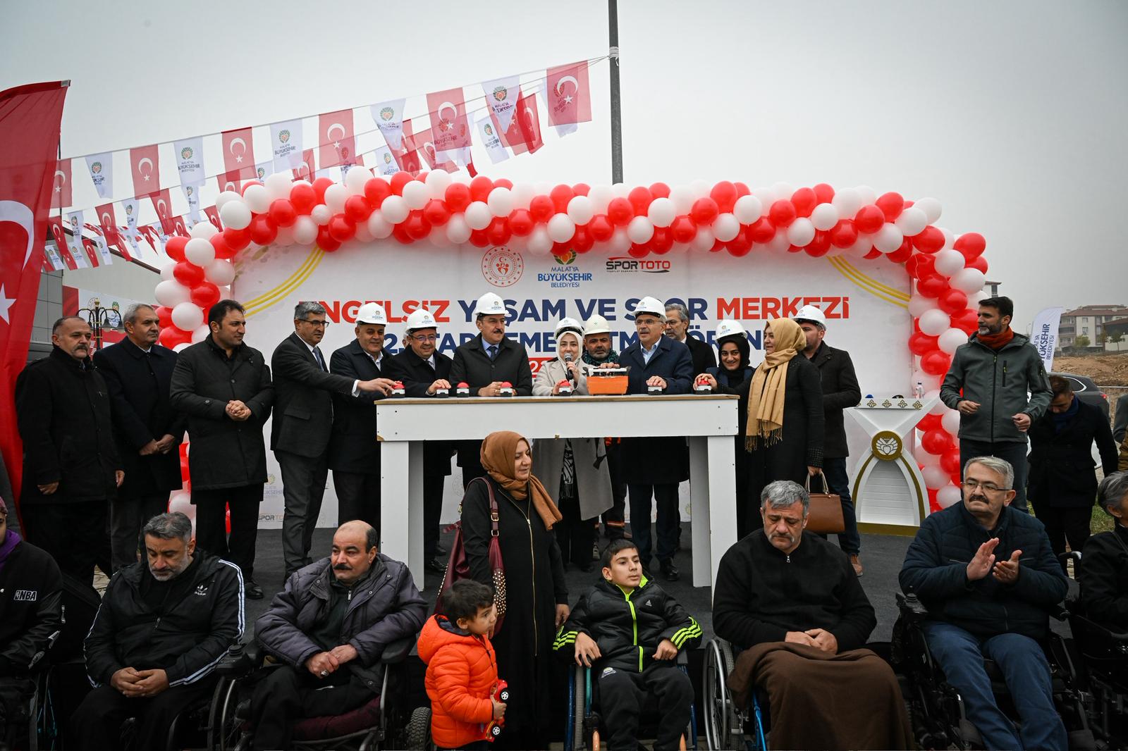 Engelsiz Yaşam ve Spor Merkezi’nin 2. Etabının Temeli Atıldı