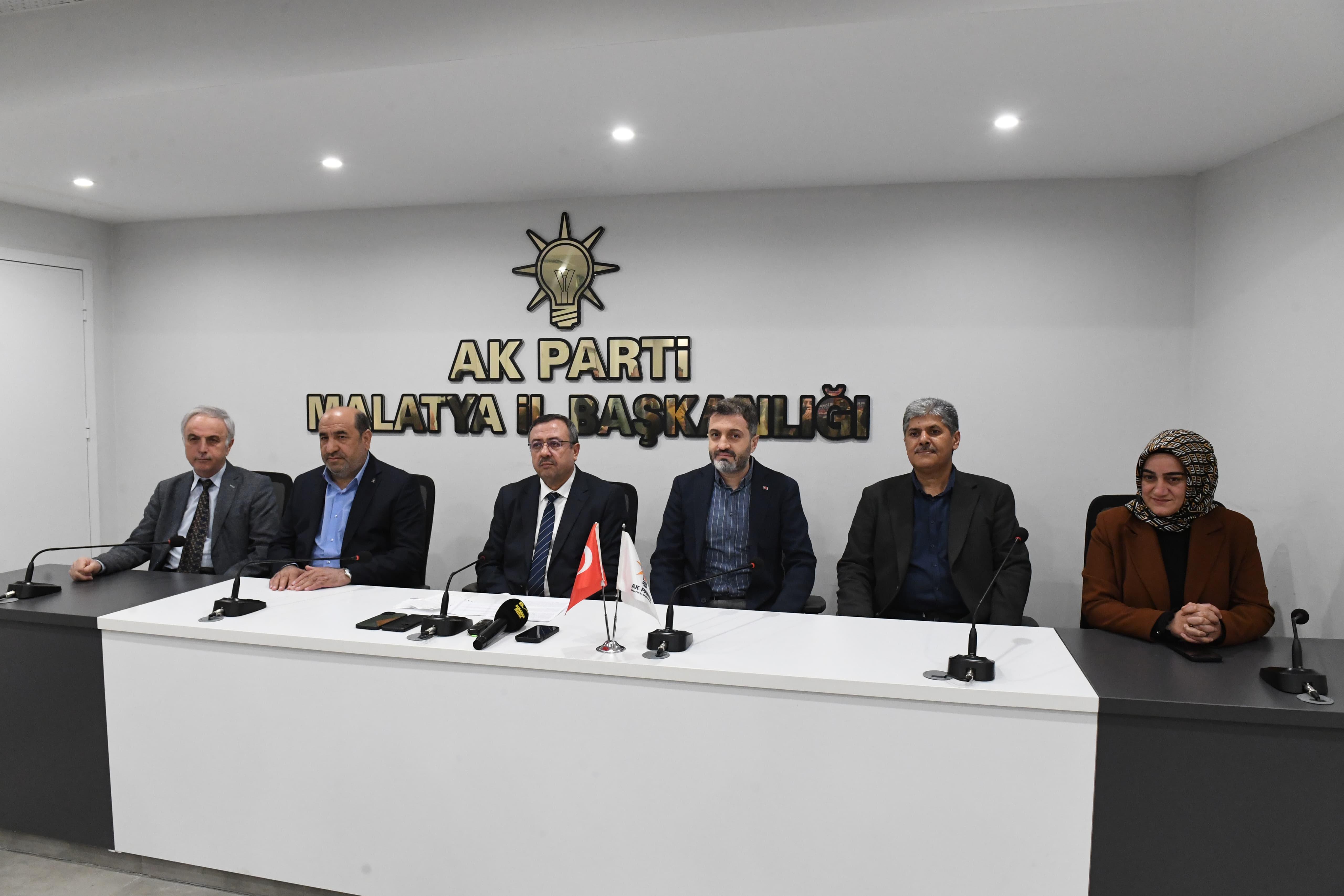 İl Başkanı Bakan: “Bakanımız Malatya’ya gelecek