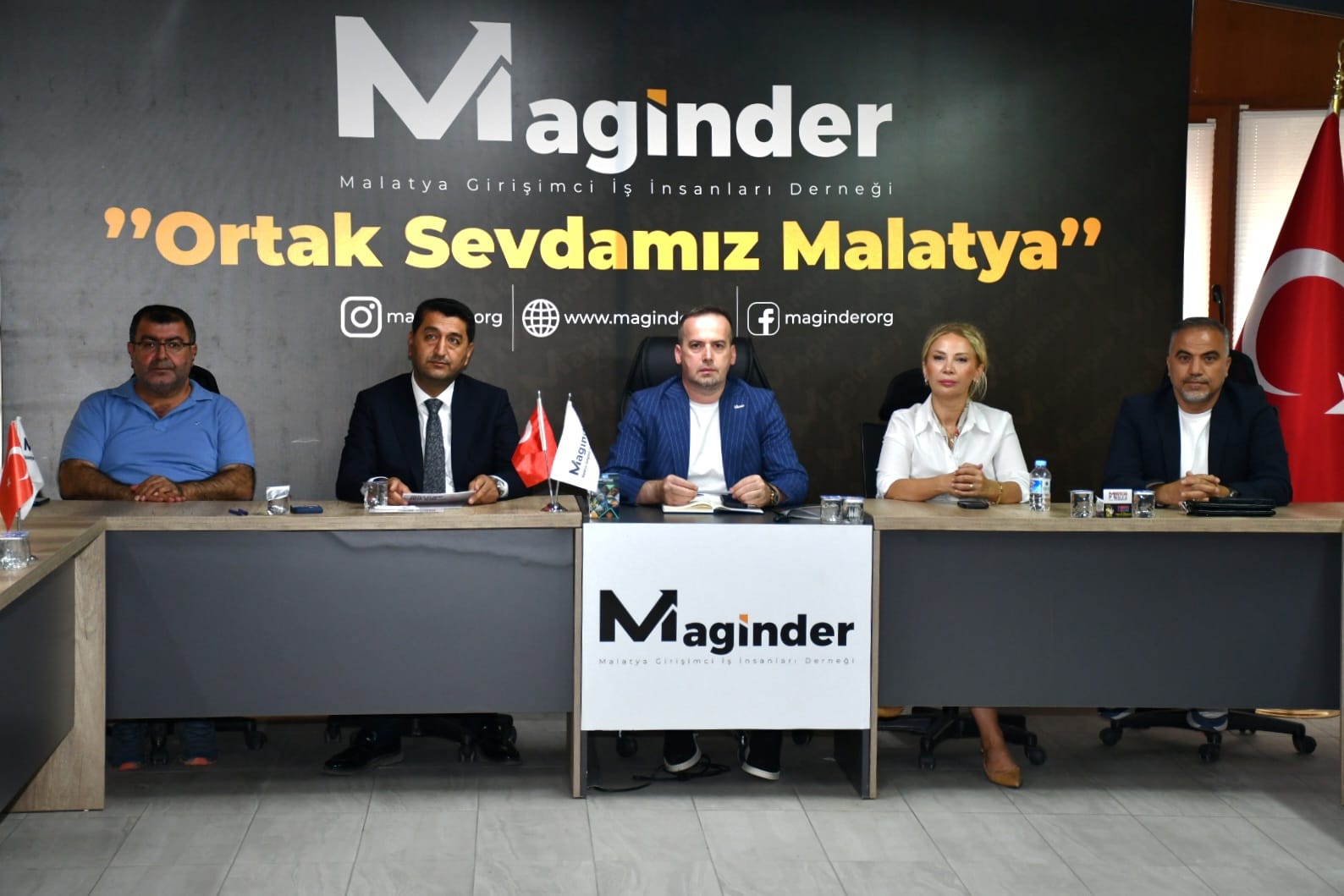 MAGİNDER'de Ekonomi Zirvesi: Mahmut Boyraz;"Önümüzdeki Günlerde Projelerimizi Anlatacağız"