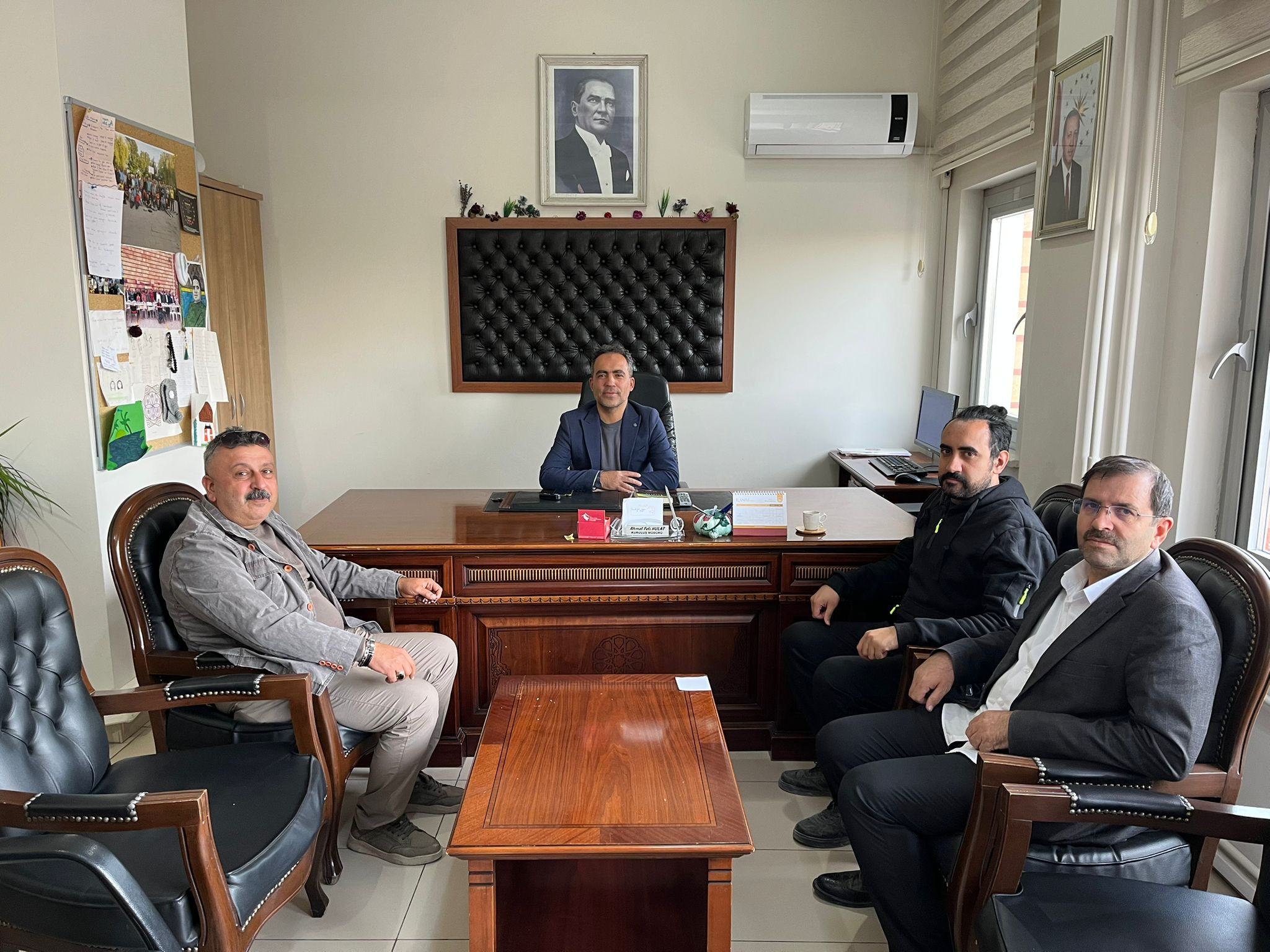 VEYSEL KARADEMİR DEN ÖNEMLİ ZİYARET: