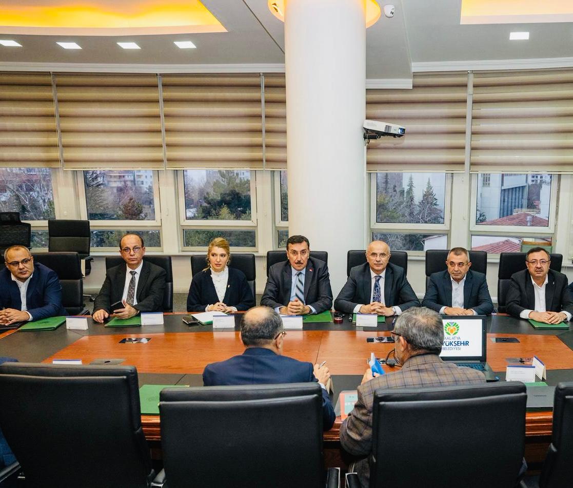 Malatya'nın Yeniden İnşa Süreci İstişare Edildi