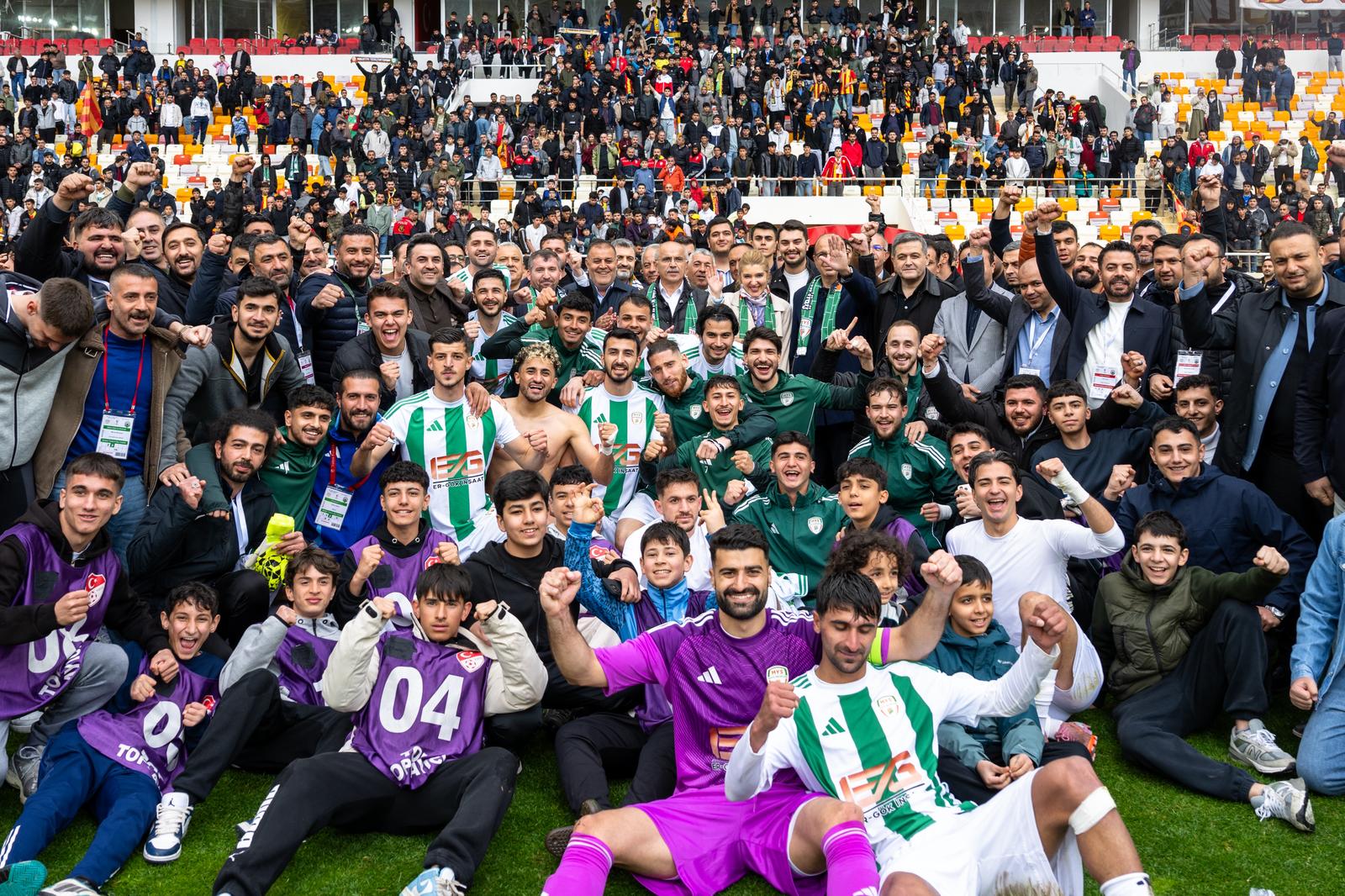Malatya Yeşilyurtspor’da Play-Off Sevinci