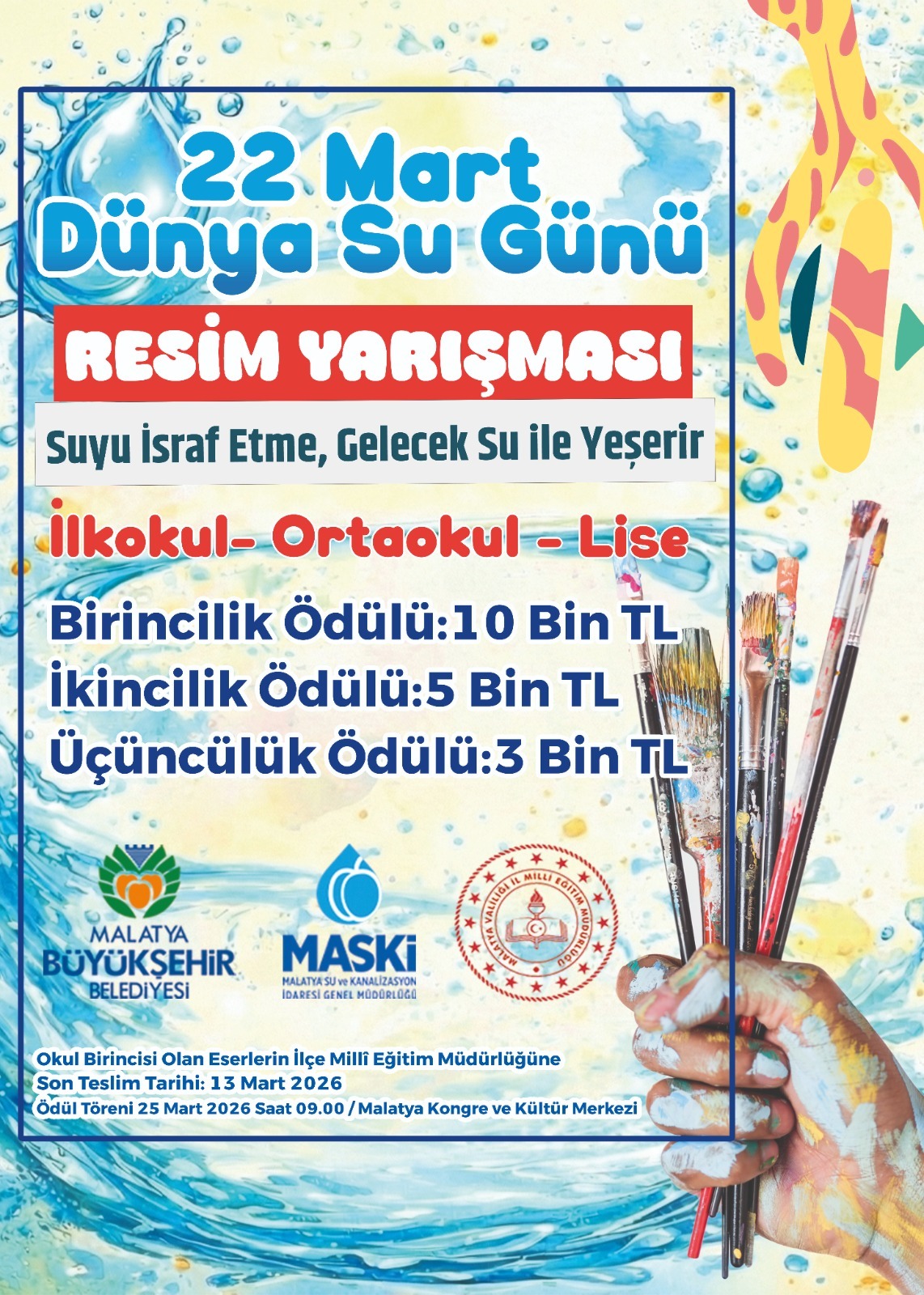 MASKİ’DEN ÖĞRENCİLERE ANLAMLI YARIŞMA