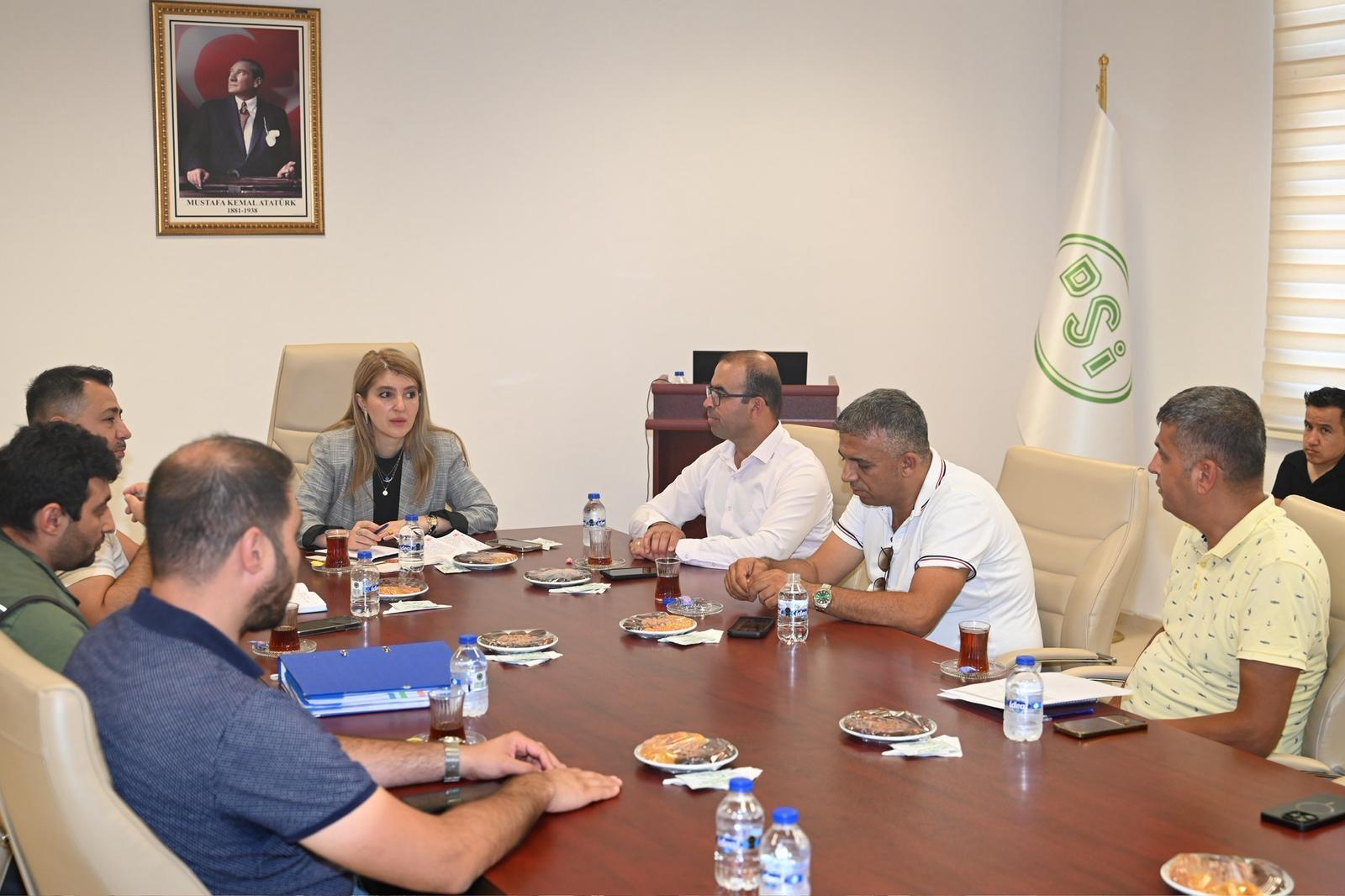 Milletvekili Ölmeztoprak'tan DSİ'de Son Durum Toplantısı