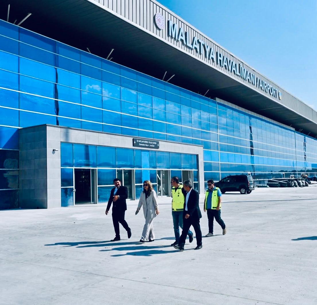 Milletvekili Ölmeztoprak'tan Havalimanı İncelemesi