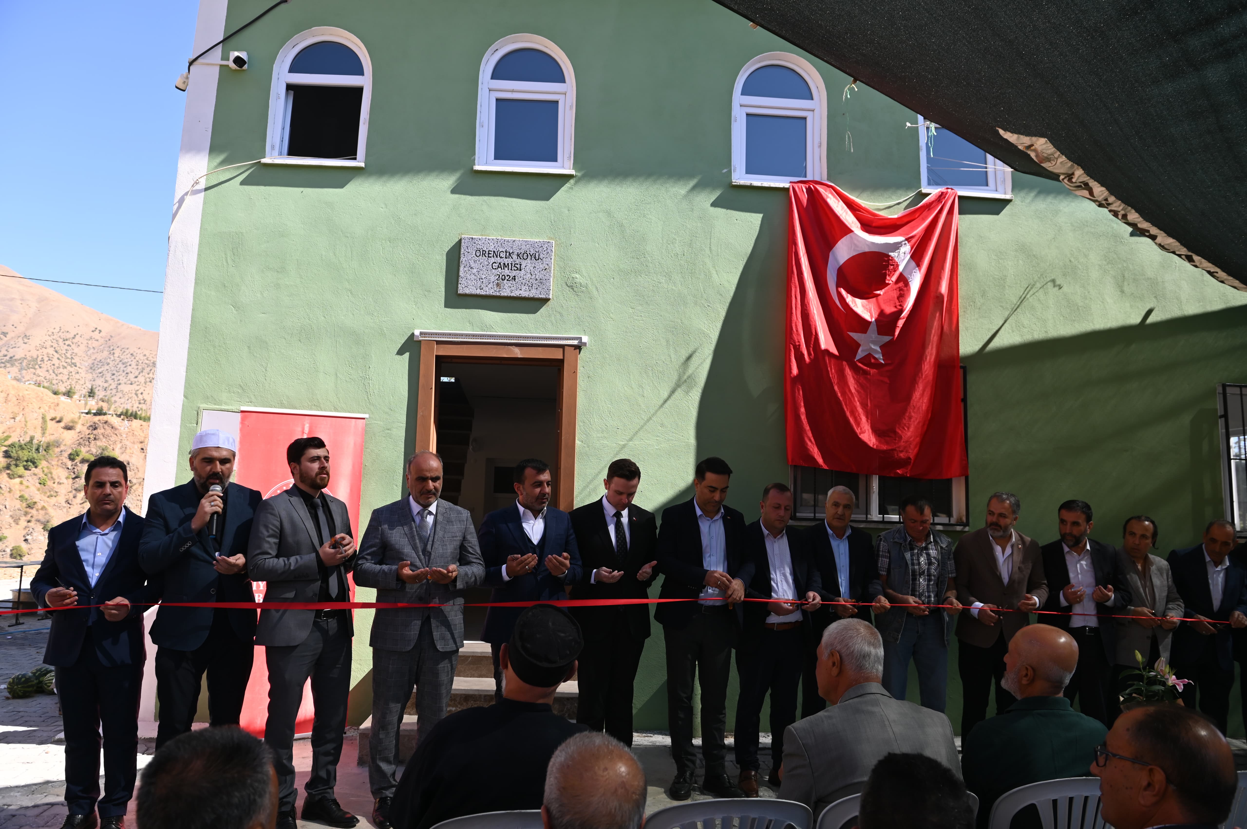 Örencik Camii Dualarla Hizmete Açıldı