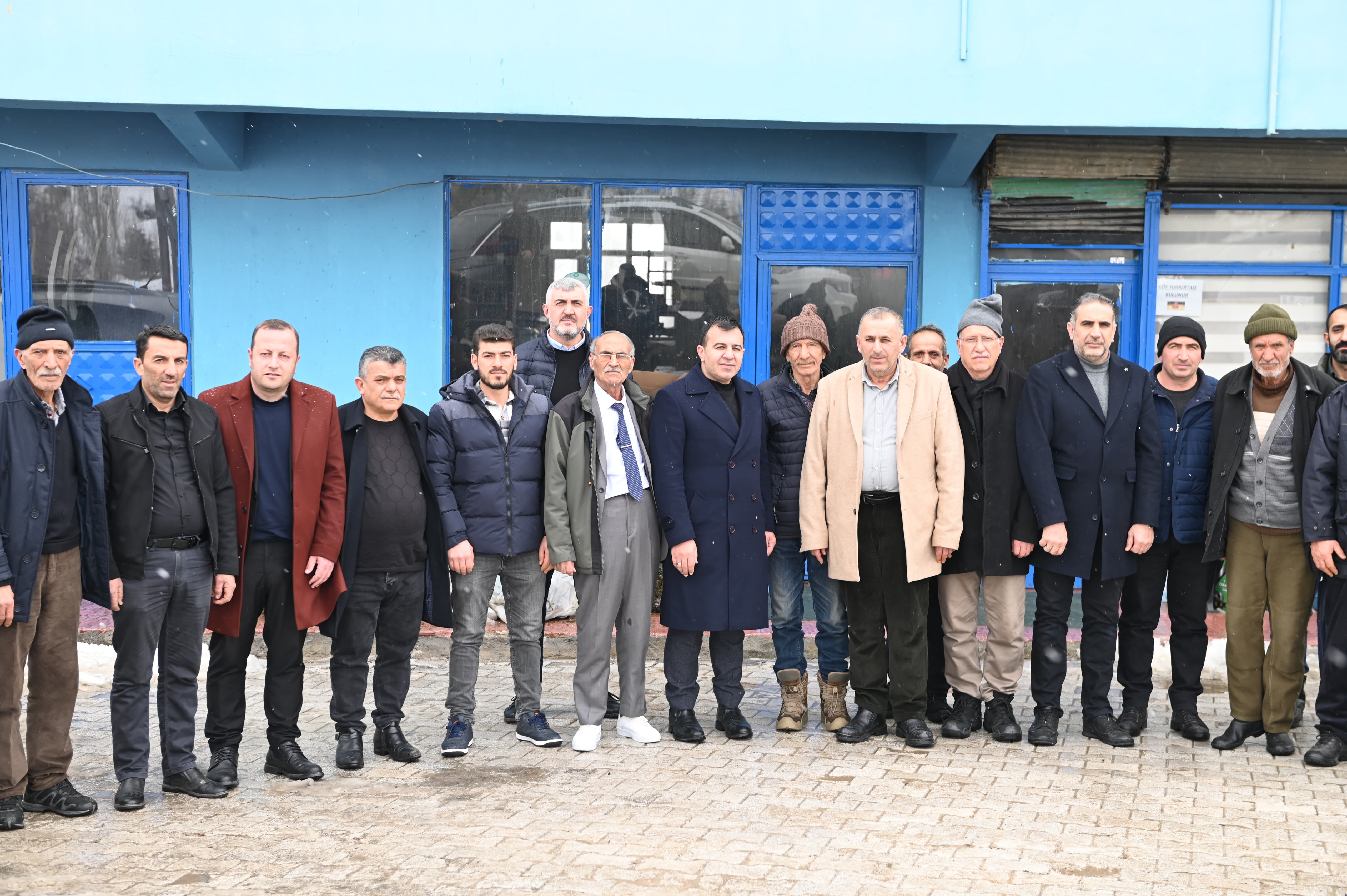 Pütürge Belediye Başkanı Mikail Sülük Tepehan ve Uzuntaş'ta Vatandaşlarla Buluştu