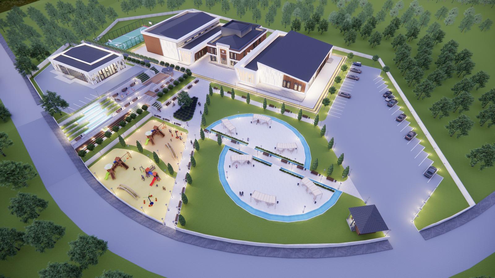 "BEŞ TANE BÜYÜK  SPOR KOMPLEKSİ YAPIYORUZ"