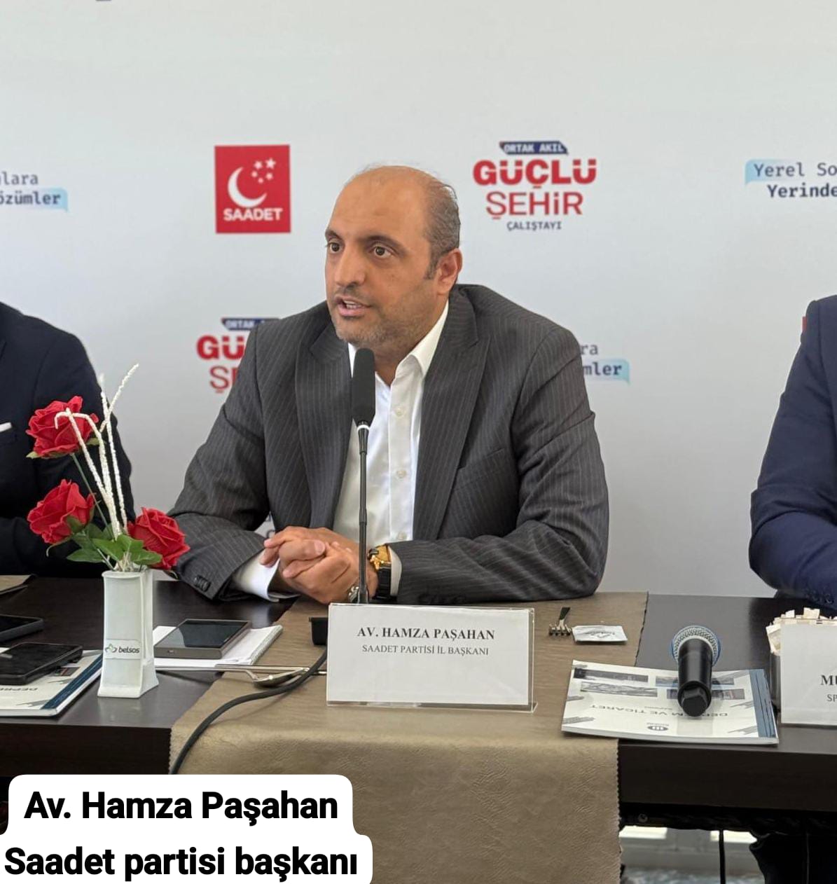 Saadet Partisi İl Başkanı Av.Hamza Paşahan'dan Yeni Yıl Mesajı