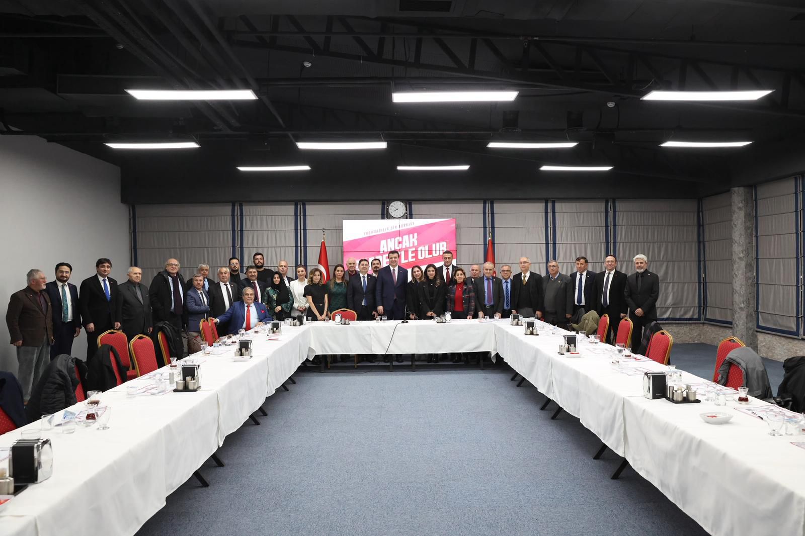 SP Genel Başkanı Mahmut Arıkan, Anadolu Basın Birliği İle Bir Araya Geldi