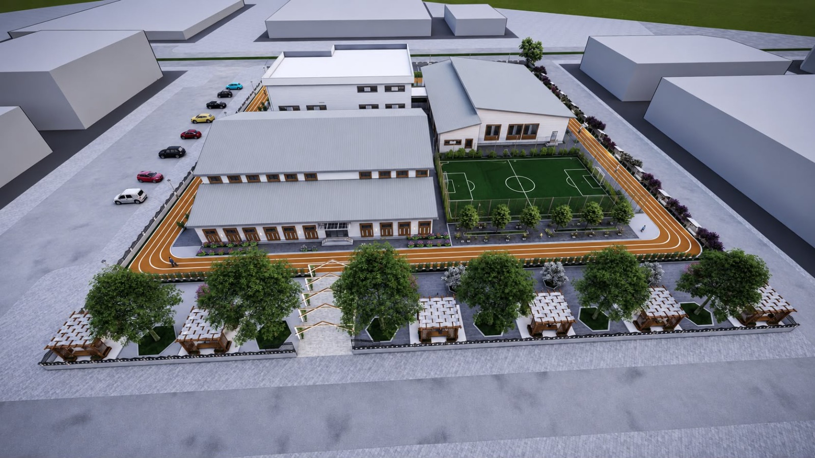 TECDE MAHALLESİ MODERN SPOR VE GENÇLİK KOMPLEKSİNE KAVUŞUYOR