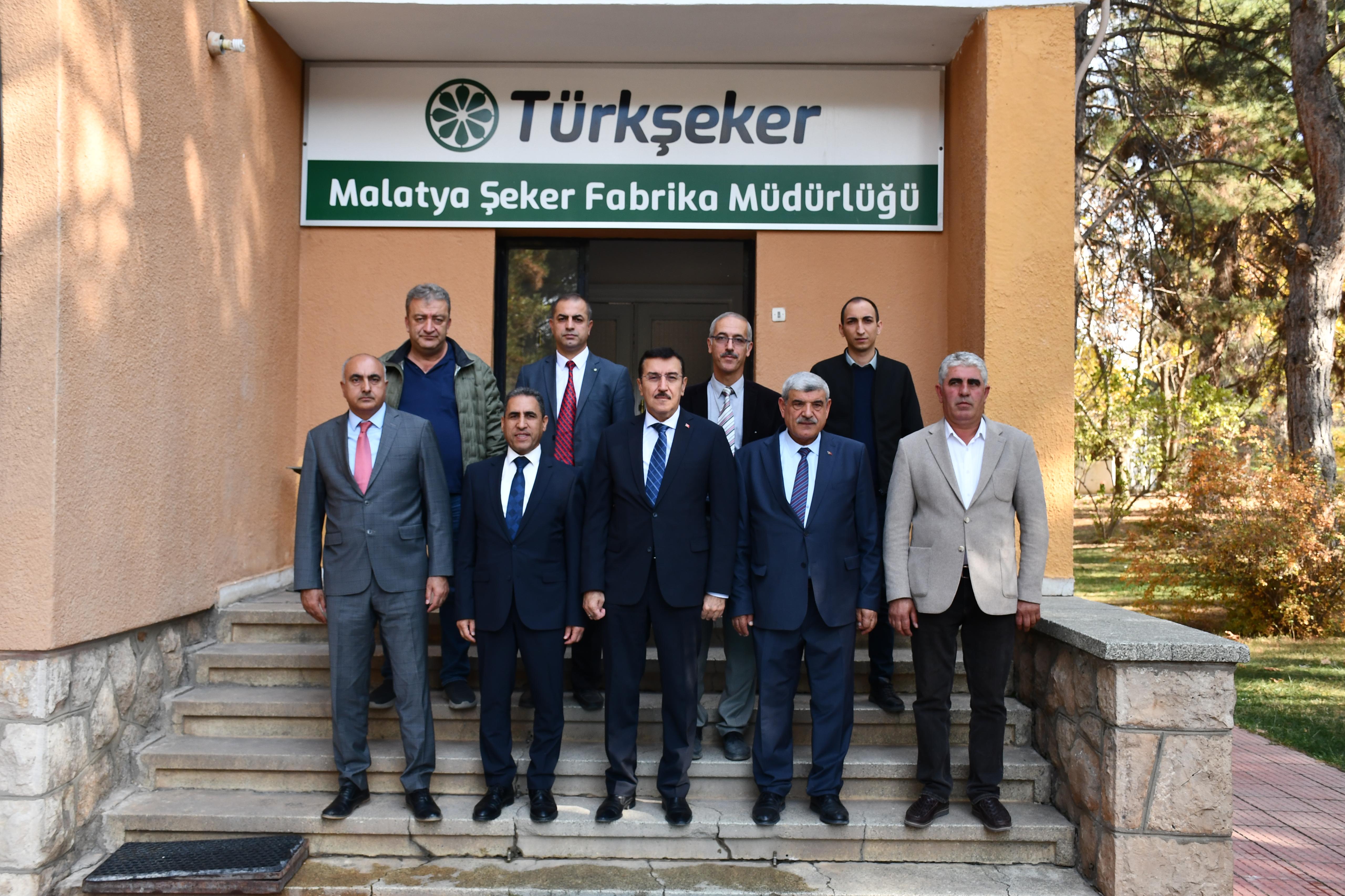 Tüfenkci'den Malatya Şeker Fabrikasına Ziyaret