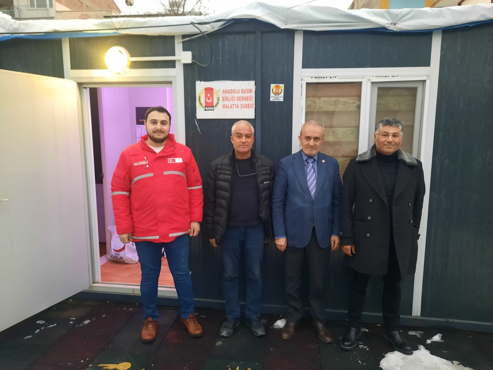 Türk Kızılay Yeşilyurt Şube Başkanı Tevfik Gönen'den ABB Malatya Şubesine Ziyaret