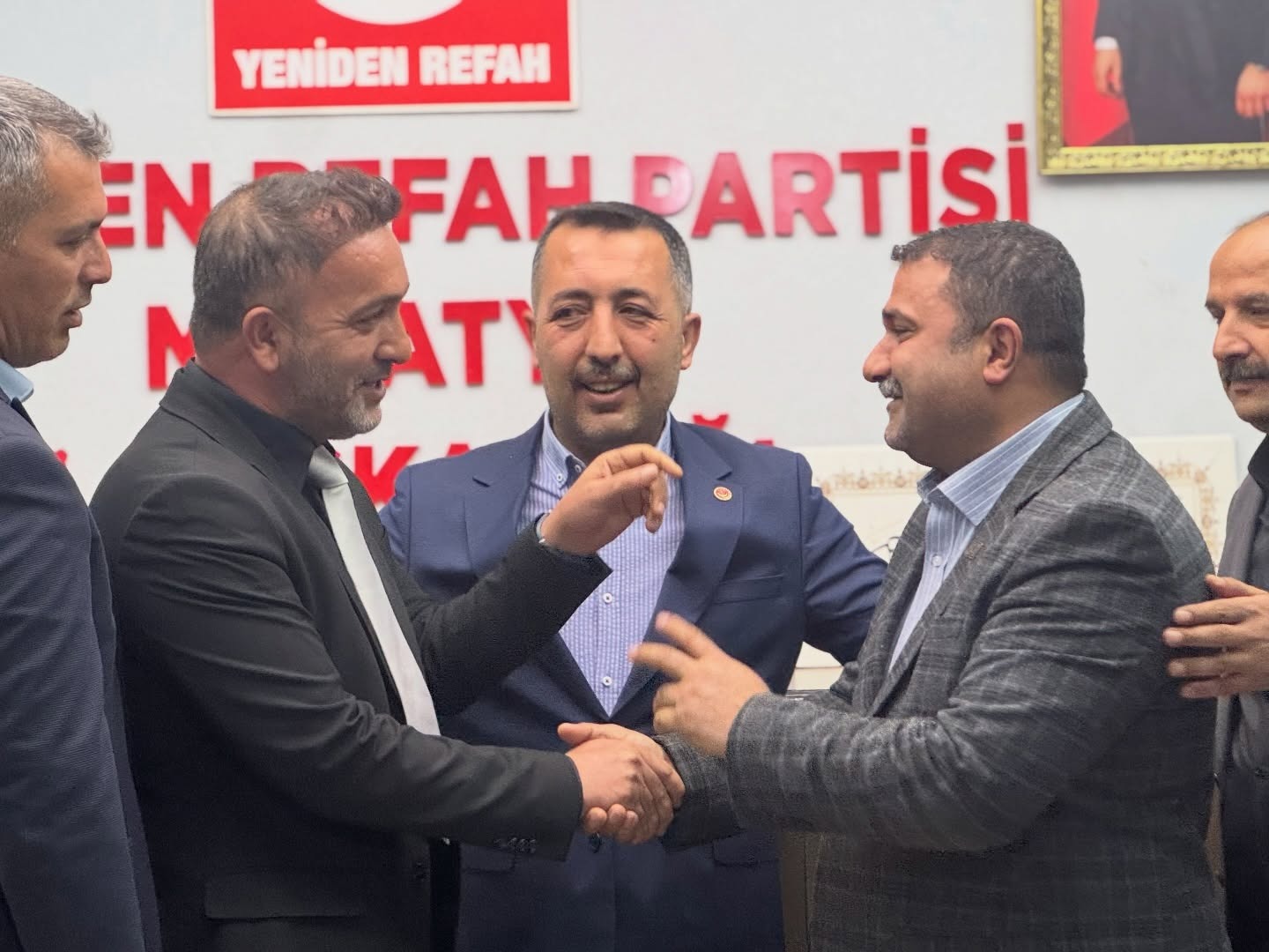 Yeniden Refah Partisi Battalgazi ilçe Başkanlığında Bayrak Değişimi