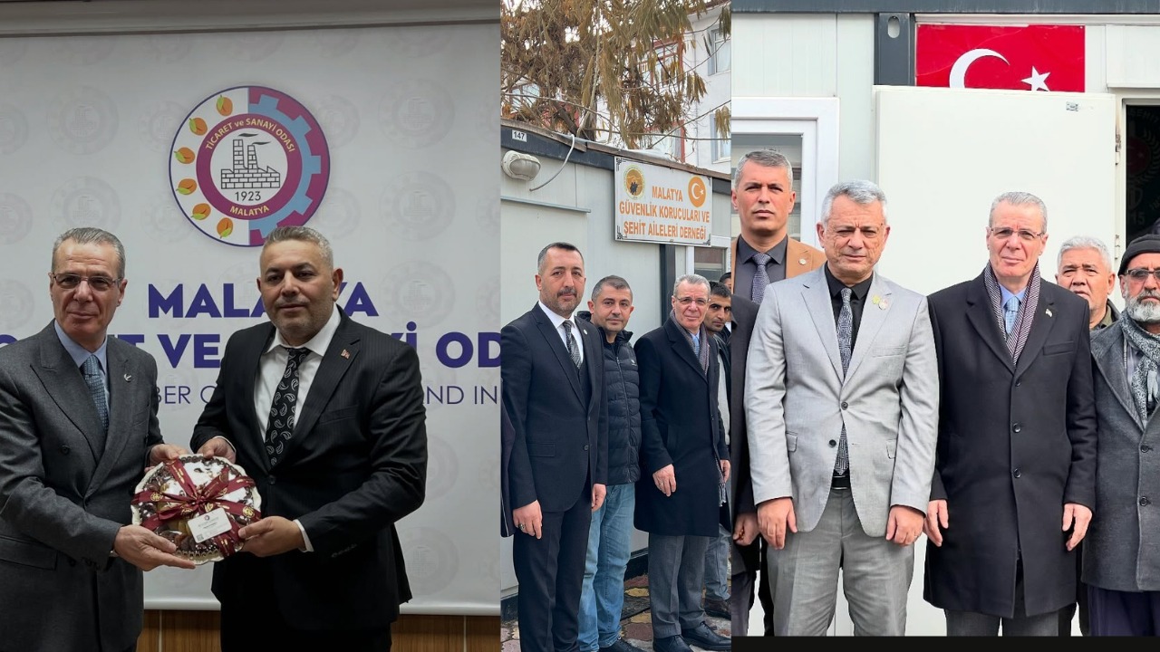 Yeniden Refah Partisi Genel Başkan Yardımcısı Bülent Osman Osmanağaoğlu Malatya'da