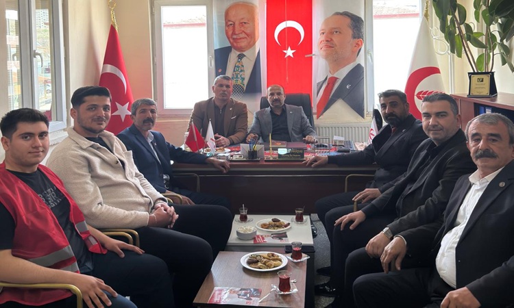 Yeniden Refah Partisi İl Teşkilatı, Akçadağ'da Temaslarda Bulundu