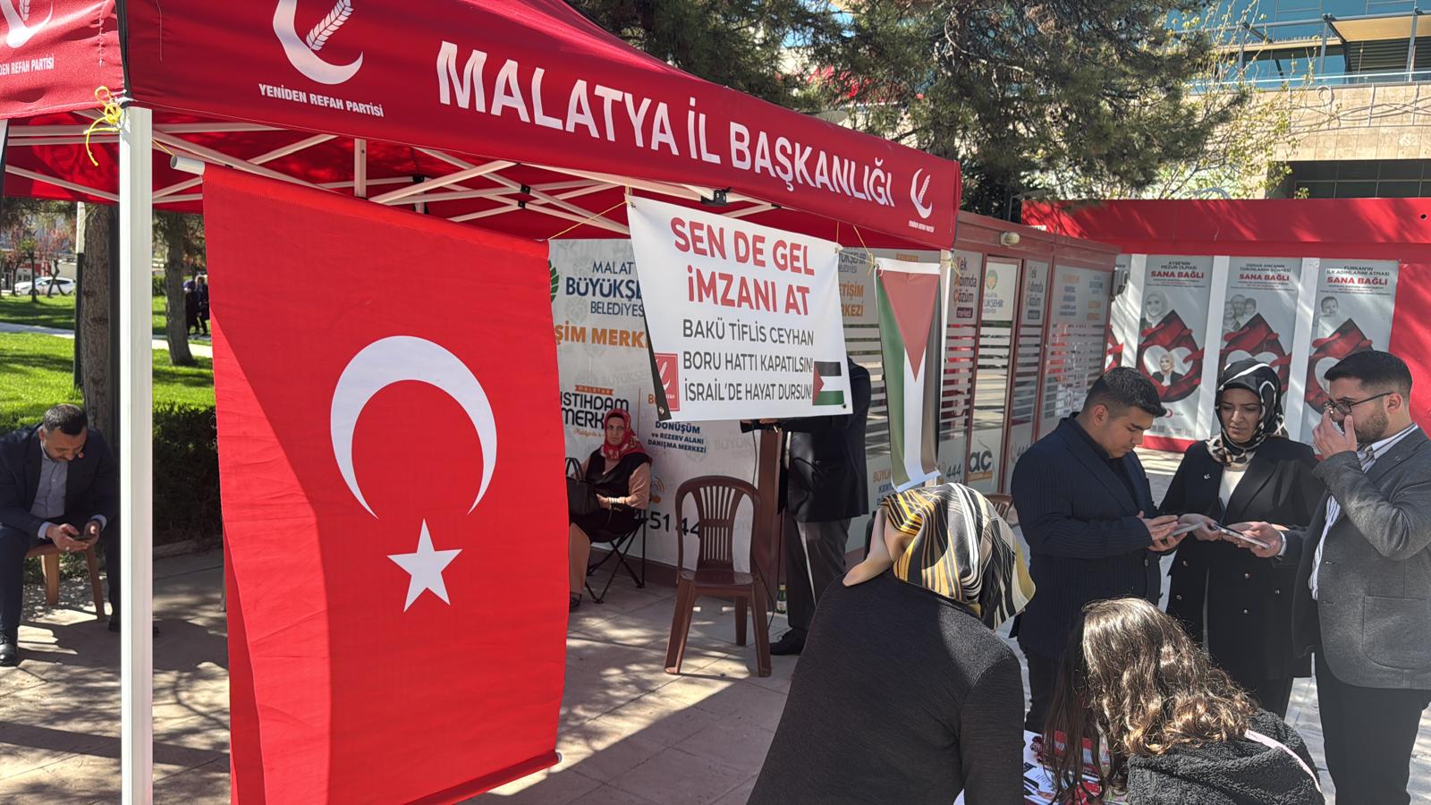 Yeniden Refah Partisi'nden Tüm Türkiye'de İmza Seferberliği