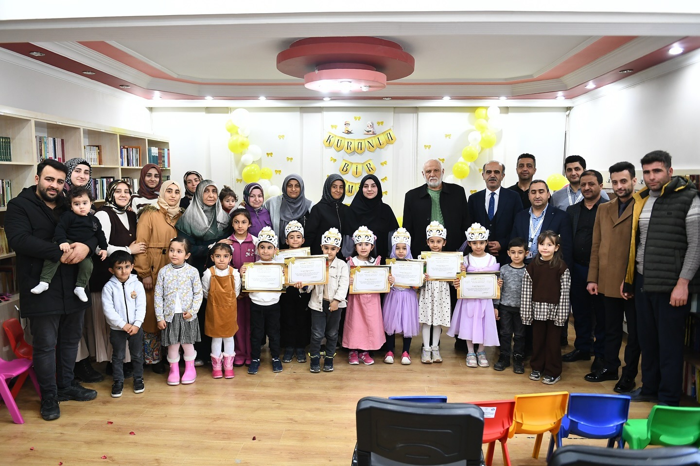 Yeşilyurt'ta Minik Yürekler Kur'an-ı Kerim'le Buluştu