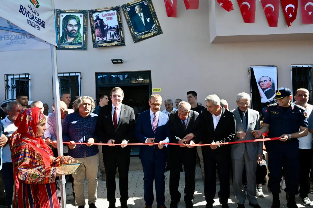 Vali Seddar Yavuz Karacaahmet Sultan Dergahı Arapgir Cem ve Mihman Evi Açılış Törenine Katıldı