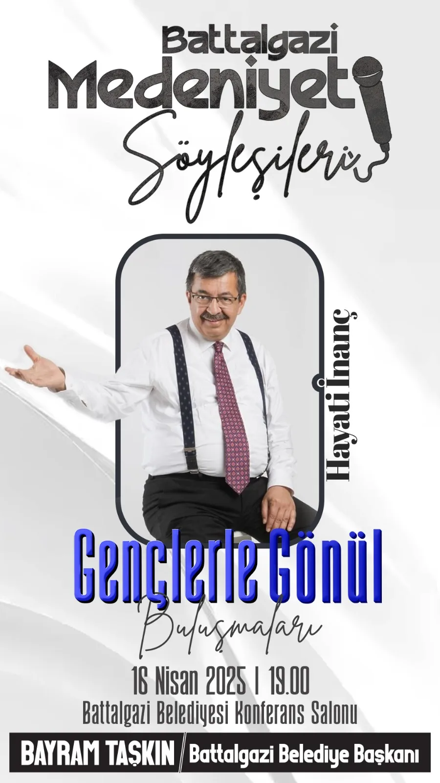 Yazar Hayati İNANÇ, Battalgazili Gençlerle Buluşuyor