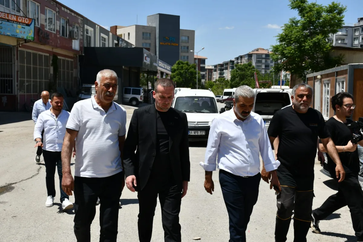 MAGİNDER Başkanı Karademir, Sanayi Esnafını Ziyaret Etti