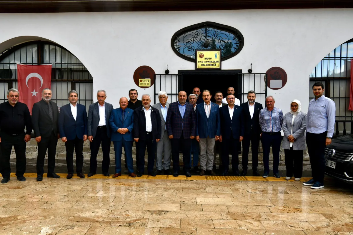 İl Başkanı Bakan’dan MESOB Başkanı Keskin’e Ziyaret