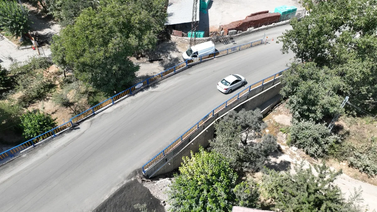 KONAK MAHALLESİNDE ULAŞIM DAHA GÜVENLİ HALE GETİRİLDİ