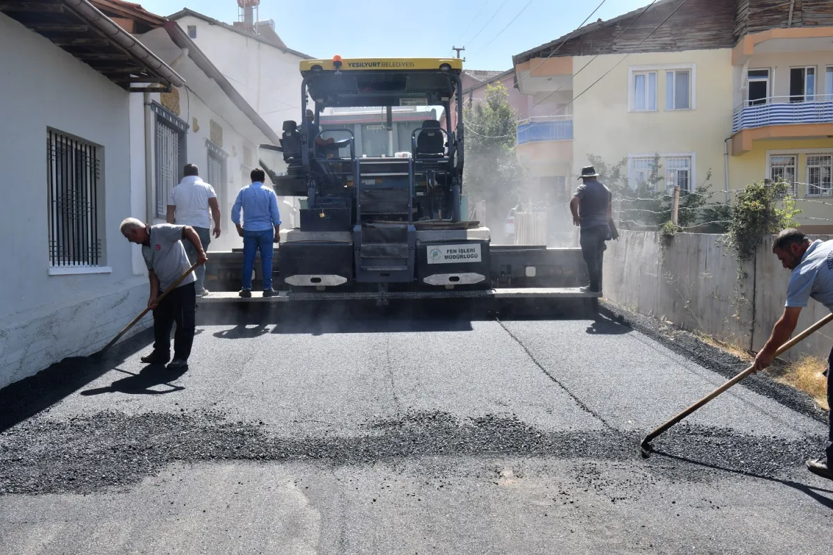 Aşağıbağlar Mahallesi Konforlu Yollara Kavuşuyor