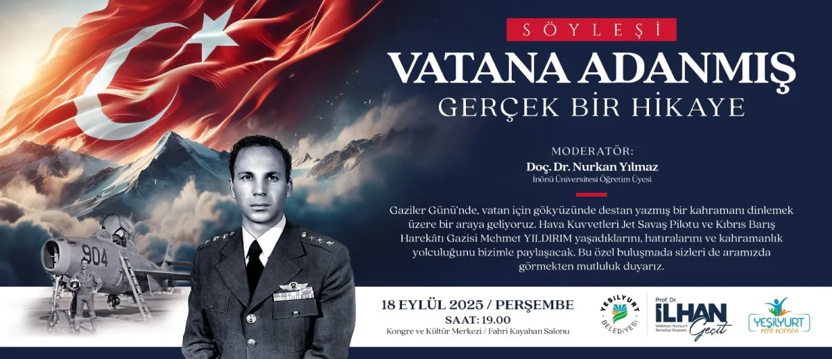 Yeşilyurt'ta Gaziler Haftasına Yakışan Söyleşi