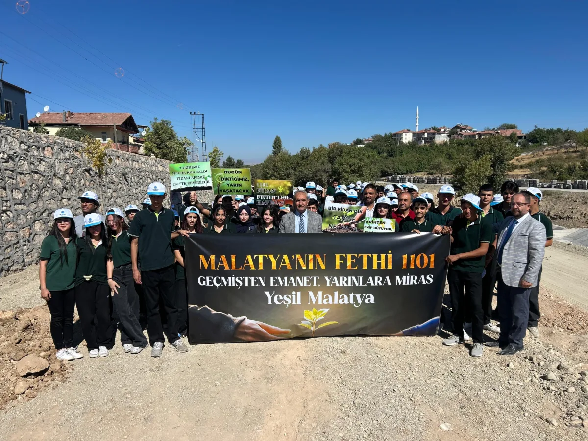 Malatya'nın Fethi'nin 924. Yıl Dönümünde 1101 Fidan Toprakla Buluştu