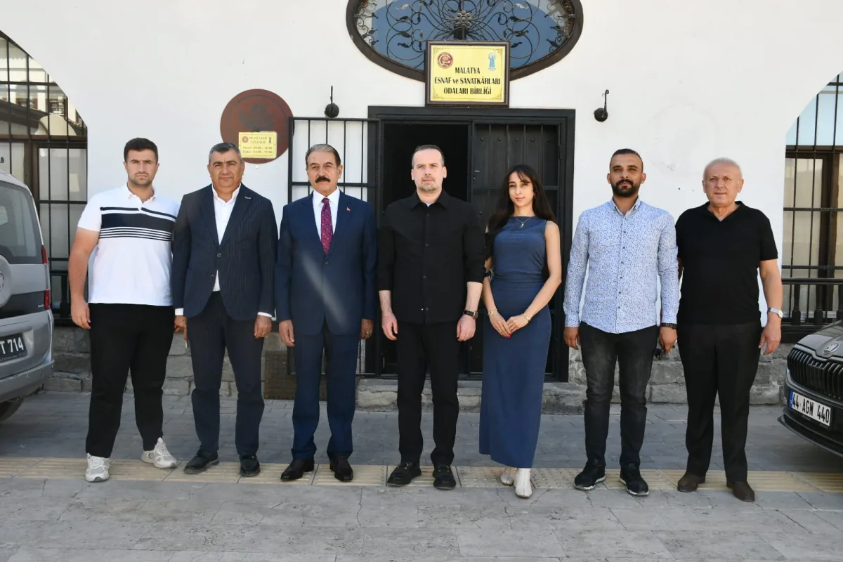 MAGİNDER'den MESOB Başkanı Keskin'e Ahilik Haftası Kutlama Ziyareti