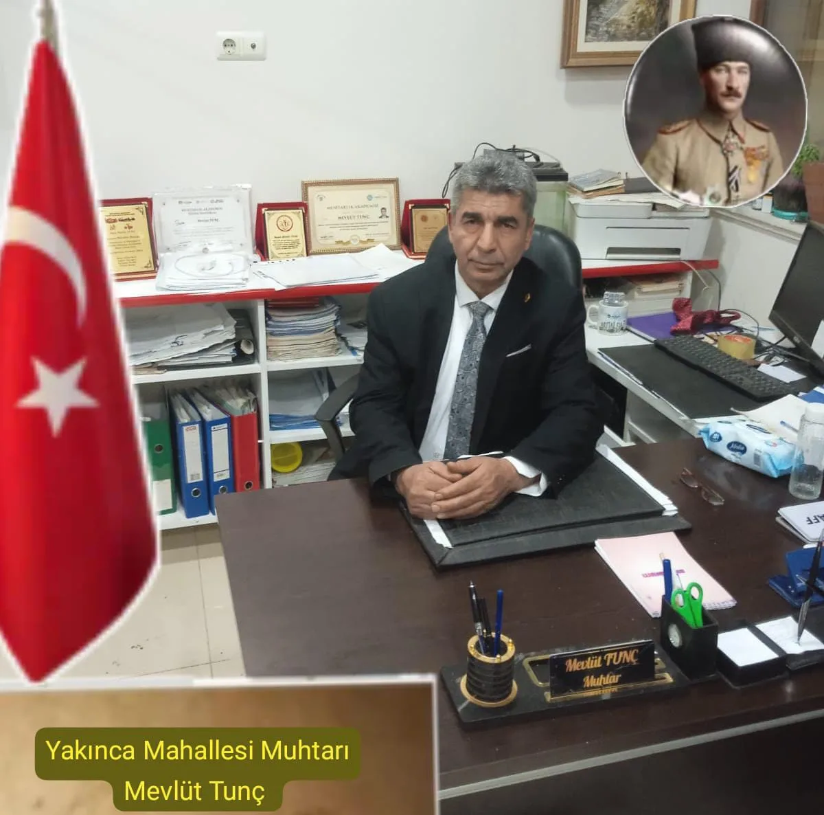 Mevlüt Tunç'tan 10 Kasım Mesajı