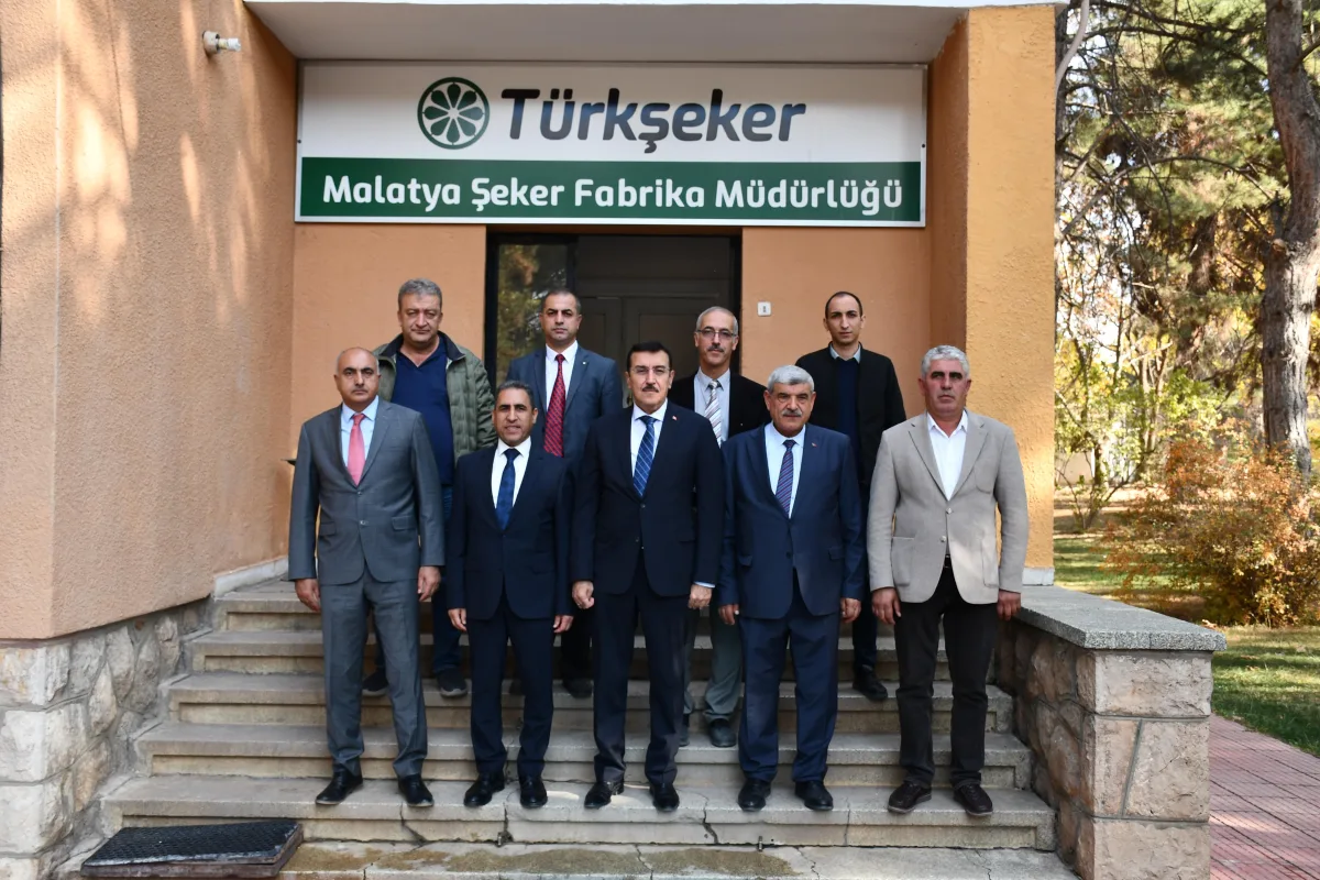 Tüfenkci'den Malatya Şeker Fabrikasına Ziyaret