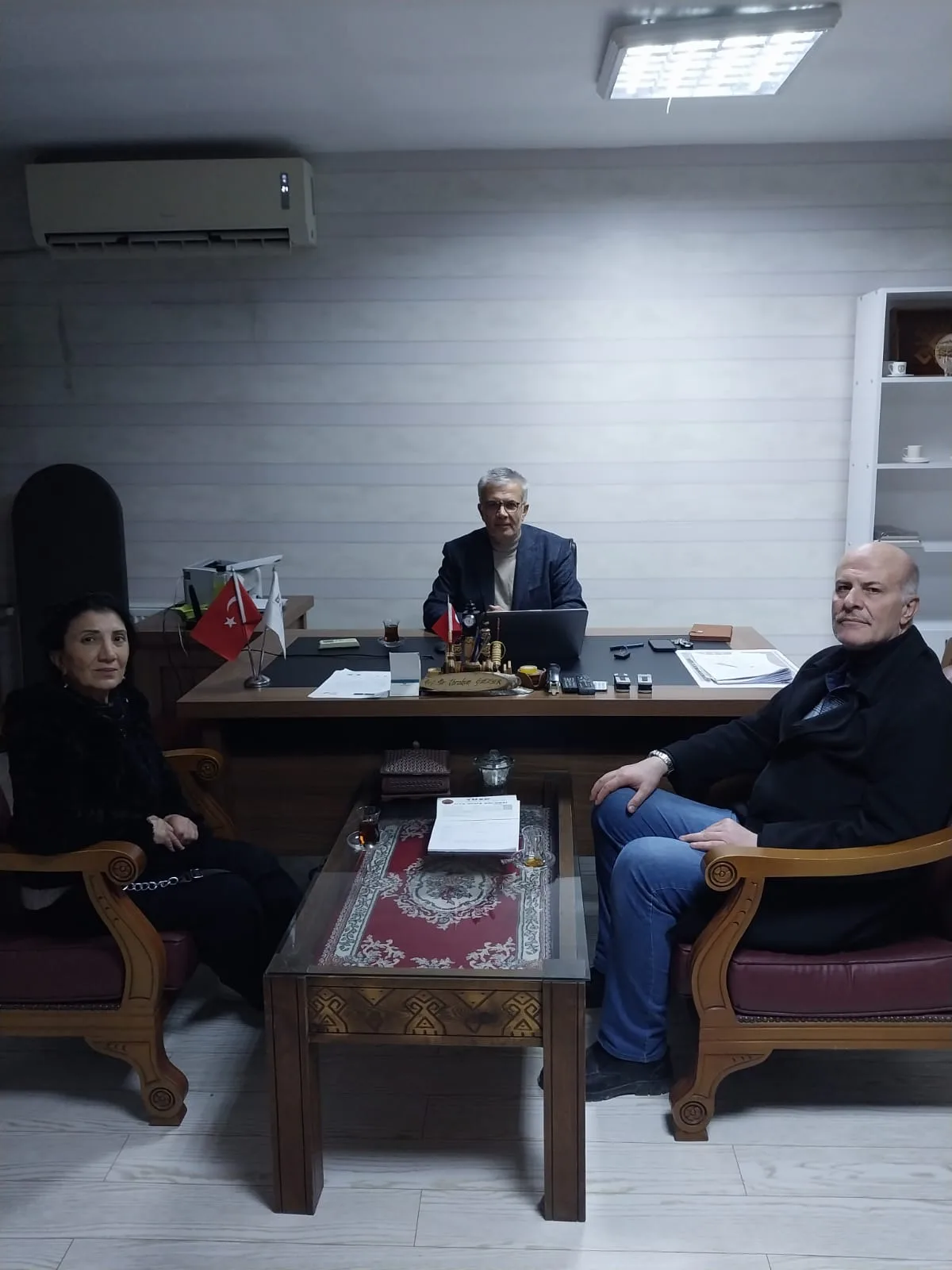 Malatya Emekliler Derneği'nden BİLSAM'a Ziyaret