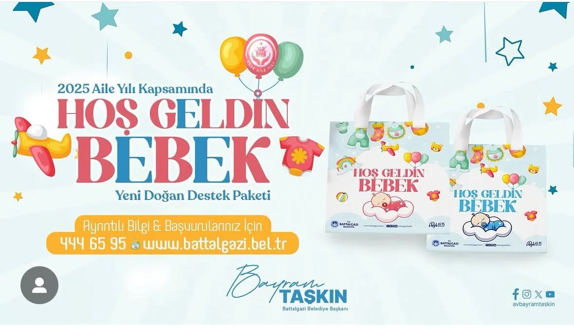Battalgazi Belediyesi'nden Ailelere Büyük Destek