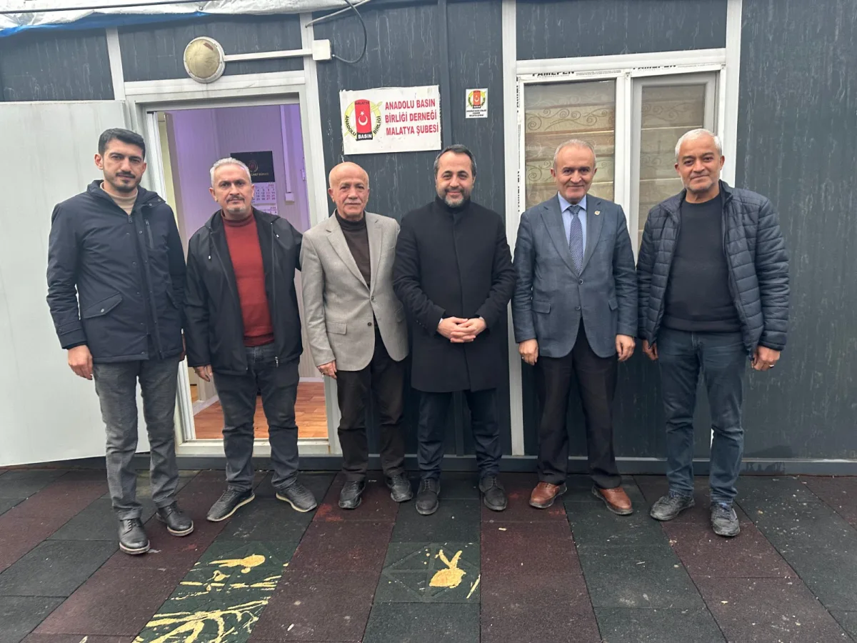 Milletvekili Babacan'dan, Anadolu Basın Birliği Malatya Şubesine Ziyaret