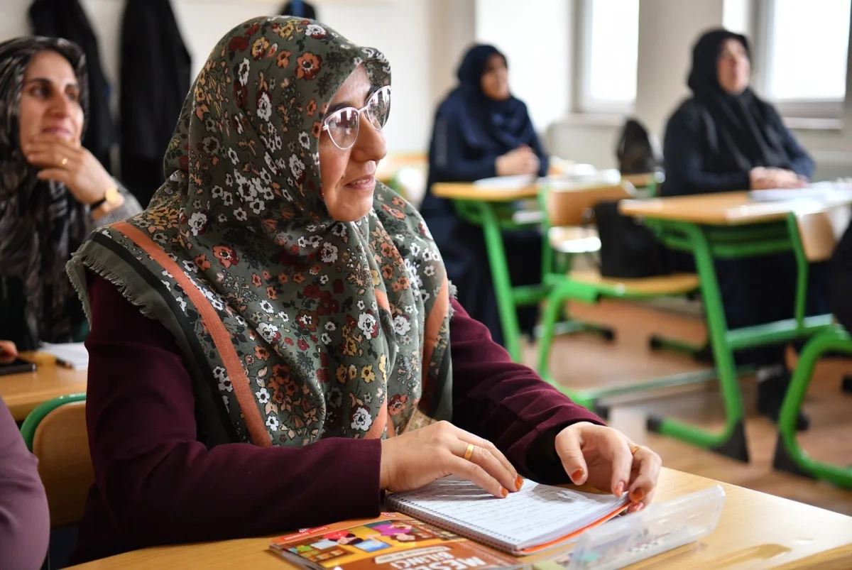 Topsöğüt'te Okuma Yazma Gururu