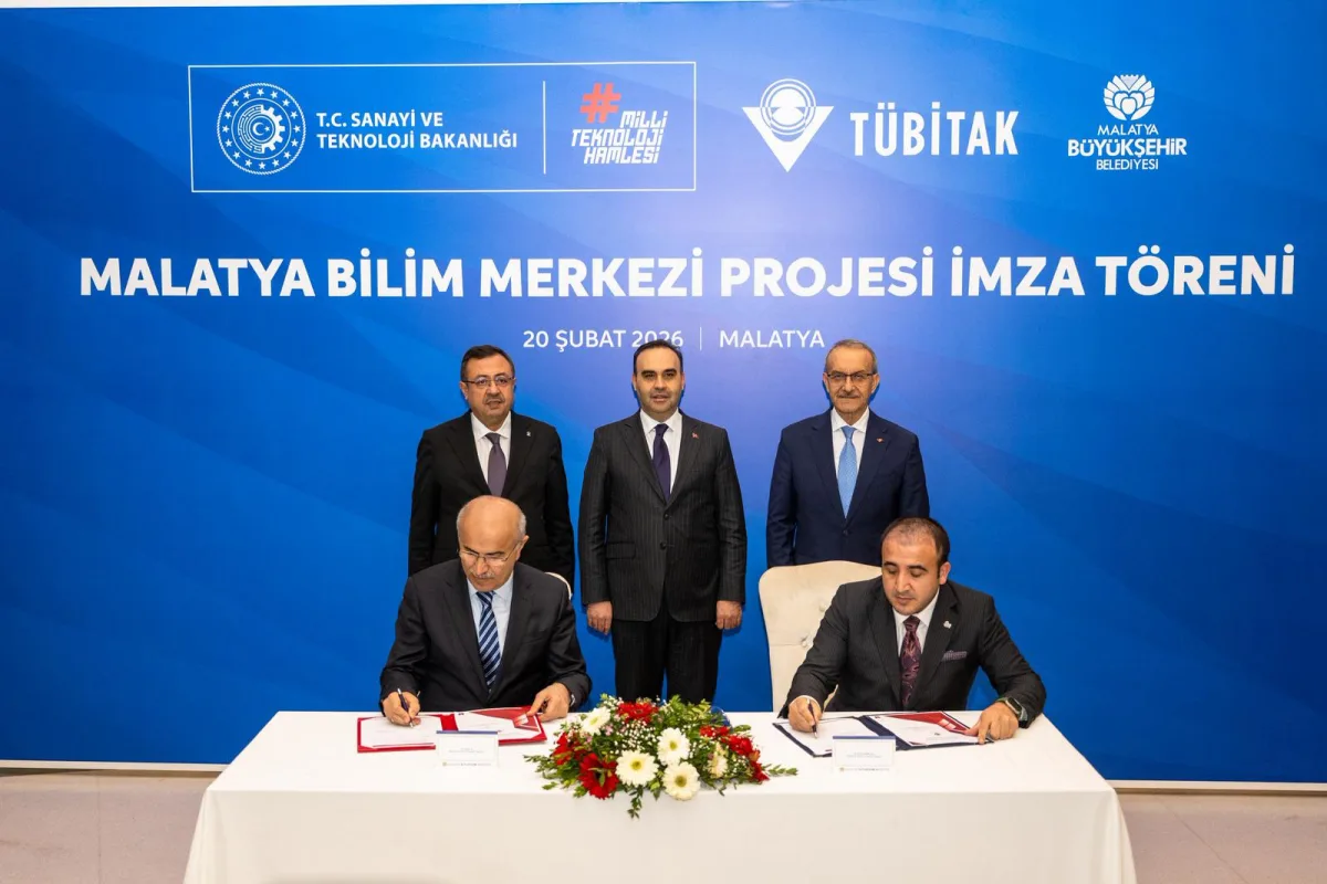 MALATYA BİLİM MERKEZİ PROJESİ İÇİN İMZALAR ATILDI
