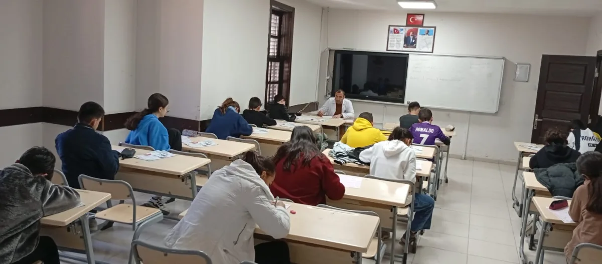 BÜYÜKŞEHİR’DEN ÖĞRENCİLERE İZLEME VE DEĞERLENDİRME SINAVI