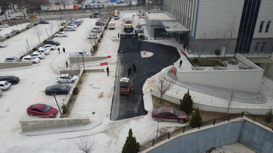 Battalgazi Devlet Hastanesi Otoparkı Yenilendi