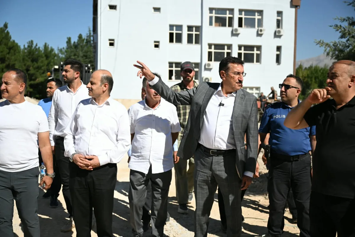 MİLLETVEKİLİ TÜFENKCİ, MALATYA POLİS MESLEK EĞİTİM MERKEZİ’NDE İNCELEMELERDE BULUNDU